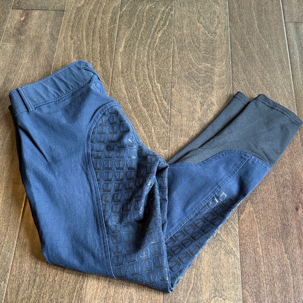 Stylish Black and Gray Riding Breeches